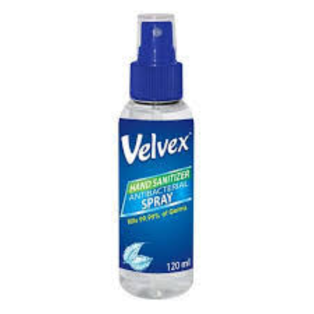 VELVEX HAND SANITIZER SPRAY 120ML